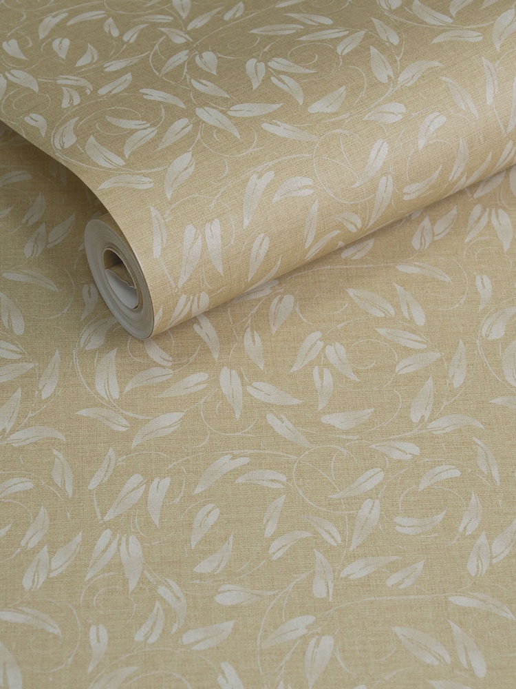 Laurence Llewelyn-Bowen Yellow Tit Willow Tree Leaf A4 Wallpaper Sample - Image 4 of 4 Laurence Llewelyn-Bowen Yellow Tit Willow Tree Leaf A4 Wallpaper Sample - Image 4 of 4