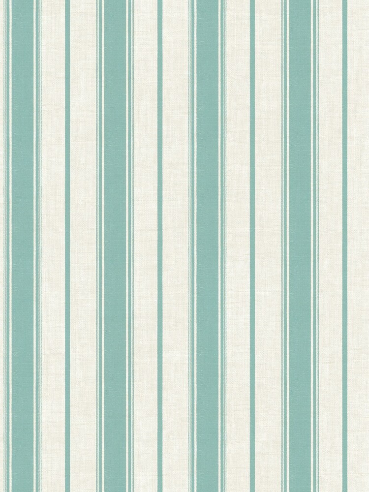 Galerie Blue French Country Stripe A4 Wallpaper Sample - Image 2 of 2