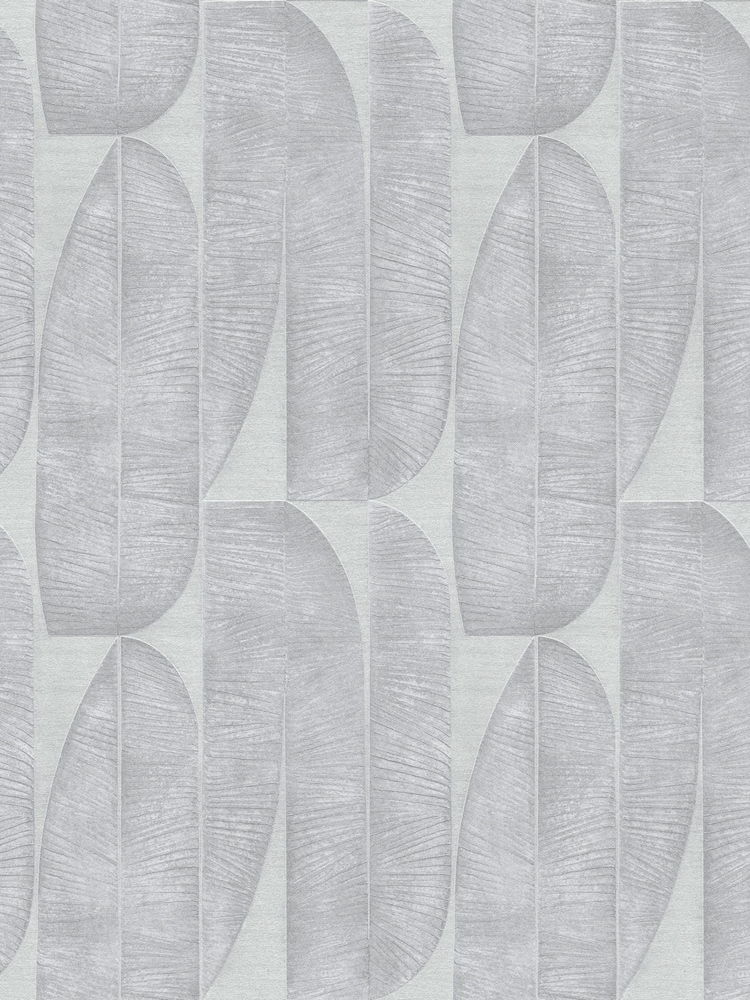 Galerie Silver Grey Welcome Home Tree Leaf A4 Wallpaper Sample - Image 2 of 4