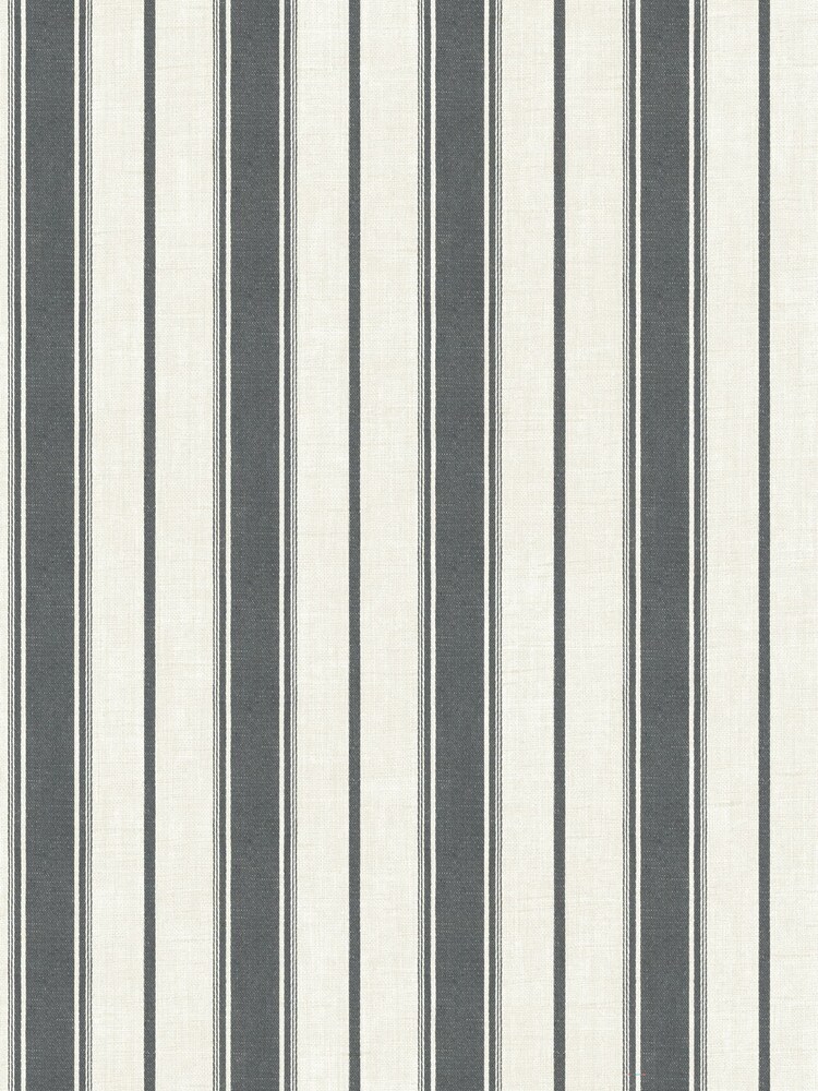 Galerie Black French Country Stripe A4 Wallpaper Sample - Image 2 of 2