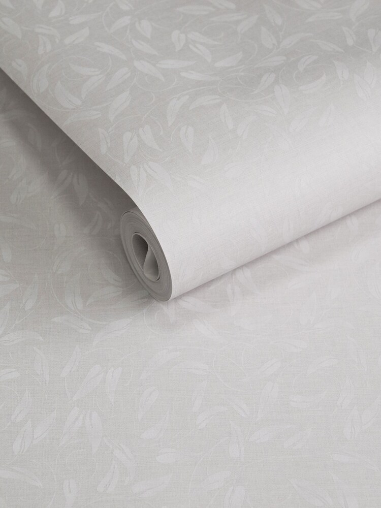 Laurence Llewelyn-Bowen Beige Tit Willow Tree Leaf A4 Wallpaper Sample - Image 4 of 4