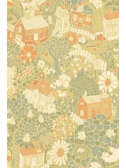 Galerie Yellow Sommarang 2 Woodland A4 Wallpaper Sample - Image 4 of 4