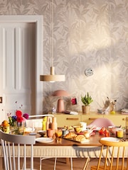 Galerie Bronze Brown Welcome Home Tree Leaf A4 Wallpaper Sample - Image 3 of 6