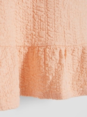 River Island Pink Girls Textured Waistcoat Set - Image 4 of 5