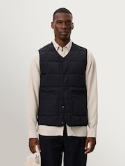 Les Deux Black Matt Gilet - Image 1 of 7