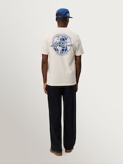 Les Deux Natural Ben Globe T-Shirt - Image 3 of 7