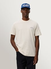 Les Deux Natural Ben Globe T-Shirt - Image 6 of 7