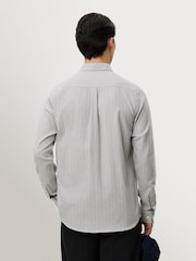 Les Deux Grey Desert Reg Stripe Shirt - Image 3 of 7