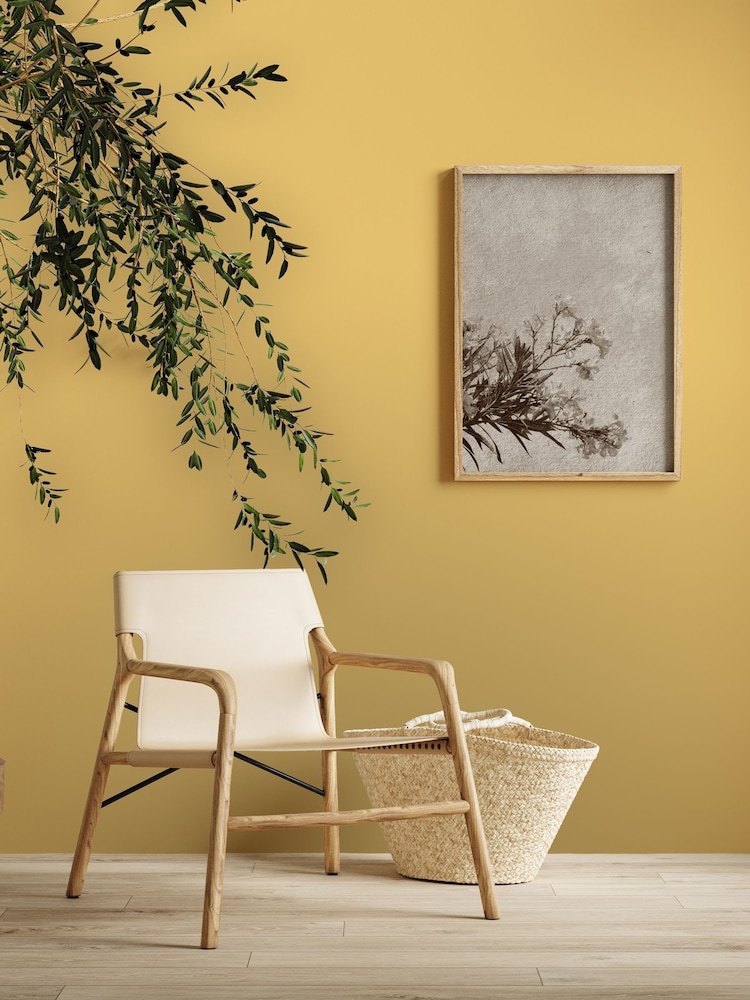 Laurence Llewelyn-Bowen Yellow Garlic Butter Matt Emulsion Paint Tester Pot - Image 1 of 4