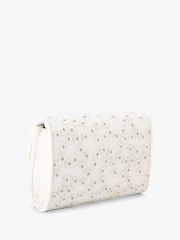 Carvela Cream Positano Daisy Clutch Bag - Image 2 of 4