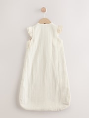 Neutral Bunny Duck Scene 1 Tog Sleeveless Baby Sleepbag - Image 2 of 7