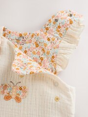 Neutral Bunny Duck Scene 1 Tog Sleeveless Baby Sleep Bag - Image 8 of 9