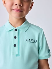 Baker by Ted Baker Short Sleeve Polo Shirt and Shorts Set - Image 4 of 12