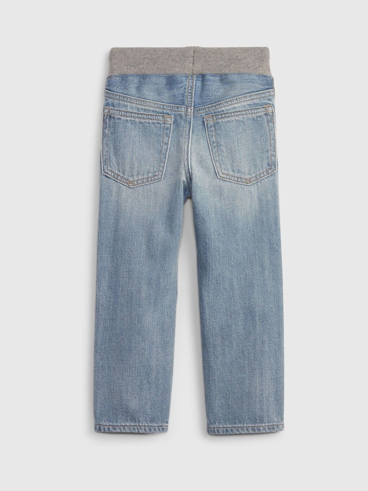 Gap Blue Pull On Slim Jeans (6mths-5yrs) - Image 2 of 5