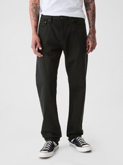 Gap Black City Jeans in Straight Fit - Image 1 of 4