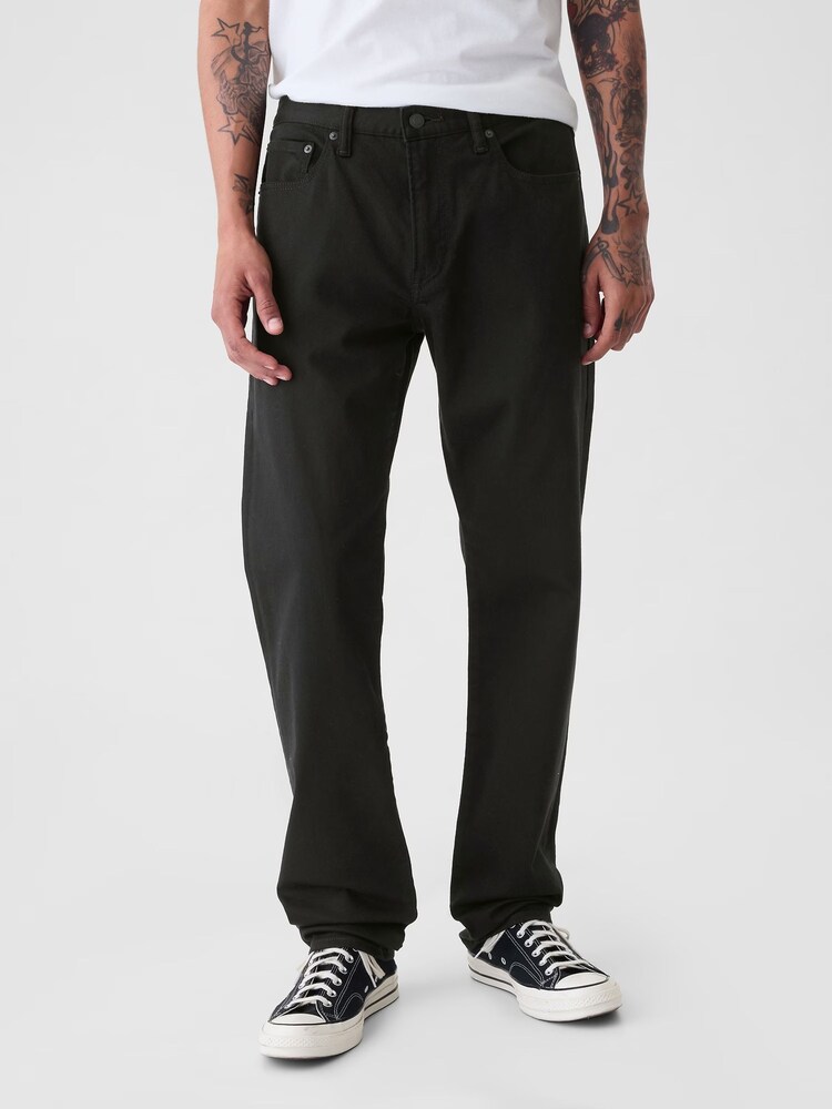 Gap Black City Jeans in Straight Fit - Image 1 of 4