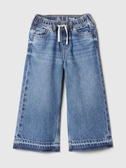 Gap Blue Soft Pull On Baggy Jeans (6mths-5yrs) (6mths-5yrs) - Image 1 of 5