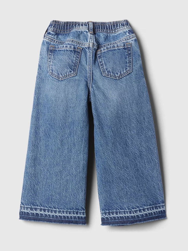 Gap Blue Soft Pull On Baggy Jeans (6mths-5yrs) (6mths-5yrs) - Image 2 of 5
