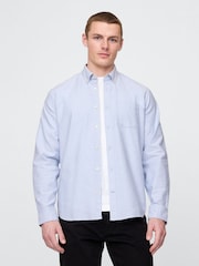 Gap Blue Oxford Shirt - Image 1 of 5