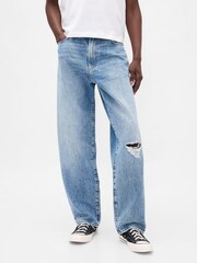 Gap Light Wash Blue Baggy Jeans - Image 1 of 6
