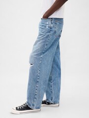 Gap Light Wash Blue Baggy Jeans - Image 3 of 6