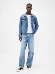 Gap Light Wash Blue Baggy Jeans - Image 5 of 6