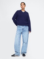 Gap Light Wash Blue Baggy Jeans - Image 6 of 6