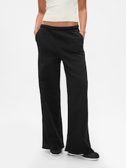 Gap Black VintageSoft Baggy Wide-Leg Joggers - Image 1 of 5