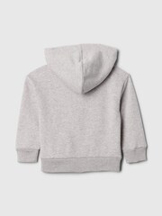 Gap Grey Vintage Logo Full Zip Hoodie (6mths-5yrs) (6mths-5yrs) - Image 2 of 3