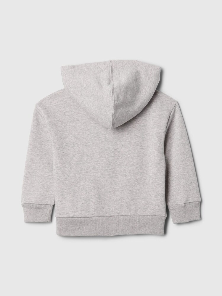 Gap Grey Vintage Logo Full Zip Hoodie (6mths-5yrs) (6mths-5yrs) - Image 2 of 3