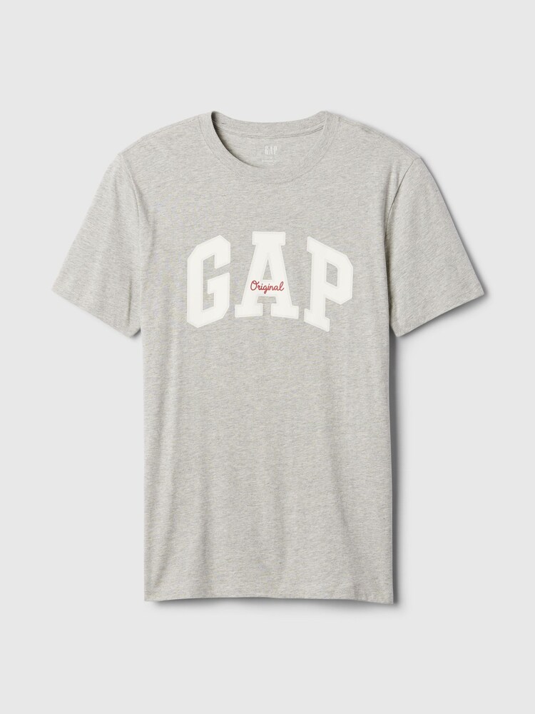 Gap Grey Everyday Soft Logo T-Shirt - Image 6 of 6