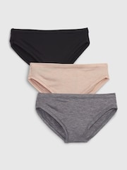 Gap Black Breathe Thong 3-Pack - Image 1 of 2