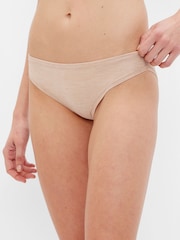 Gap Black Breathe Thong 3-Pack - Image 2 of 2