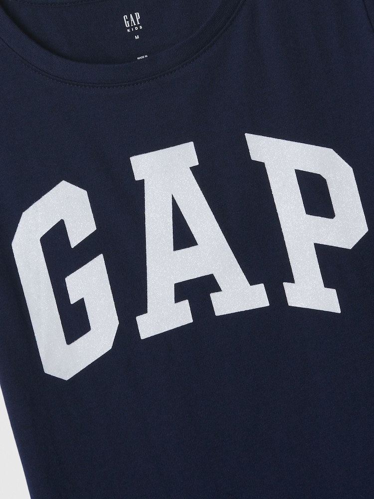 Gap Navy Blue Logo T-Shirt (4-13yrs) - Image 3 of 3 Gap Navy Blue Logo T-Shirt (4-13yrs) - Image 3 of 3