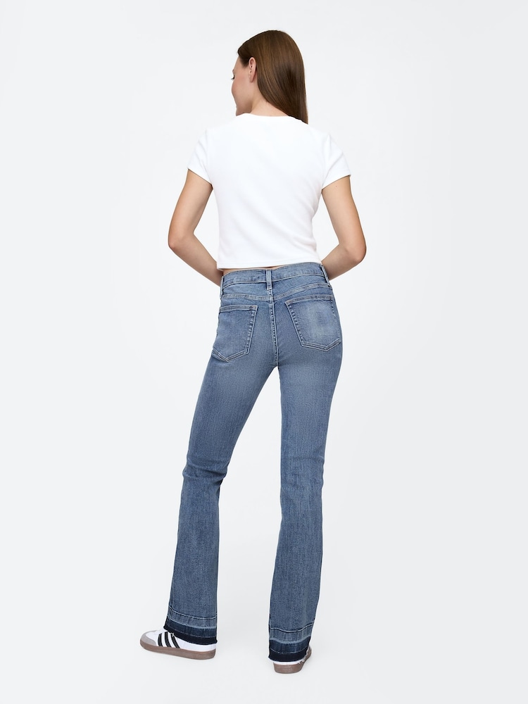Gap Green Mid Rise Universal Bootcut Jeans - Image 2 of 8 Gap Green Mid Rise Universal Bootcut Jeans - Image 2 of 8