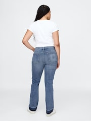 Gap Green Mid Rise Universal Bootcut Jeans - Image 6 of 8