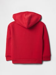 Gap Red Zip Up Relaxed Logo Zip Hoodie (6mths-5yrs) - Image 7 of 8
