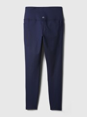 Gap Navy Blue Sky High Waisted Power Flare Leggings - Image 6 of 8