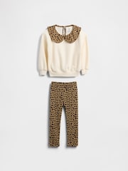 Gap Brown VintageSoft Sweatshirt and Leggings Set (6mths-5yrs) (6mths-5yrs) - Image 2 of 3