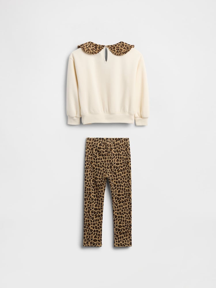 Gap Brown VintageSoft Sweatshirt and Leggings Set (6mths-5yrs) (6mths-5yrs) - Image 3 of 3 Gap Brown VintageSoft Sweatshirt and Leggings Set (6mths-5yrs) (6mths-5yrs) - Image 3 of 3