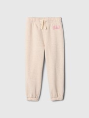Gap Cream Relaxed Logo Pull On Joggers (6mths-5yrs) - Image 1 of 3