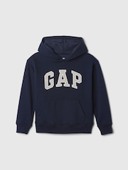 Gap Navy Blue Vintage Logo Hoodie (4-13yrs) (4-13yrs) - Image 1 of 1