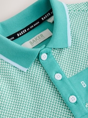 أخضر - طقم من قميص بولو مزركش وشورت من Baker By Ted Baker - صورة 13 من 15