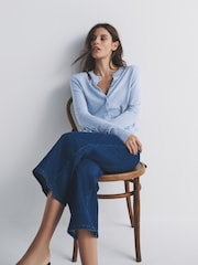 The Set 4 Pack Fine Knit Button Through Cardigan Navy Blue/Light Blue/Cream - Image 1 of 6