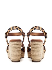 Animal - Moda in Pelle Jasminium Cross-Over Jute Wedges - Imagen 3 de 4