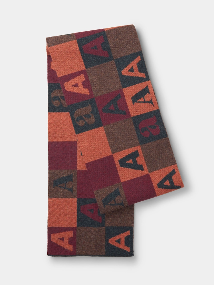 Aubin 'A' Scarf - Image 2 of 2