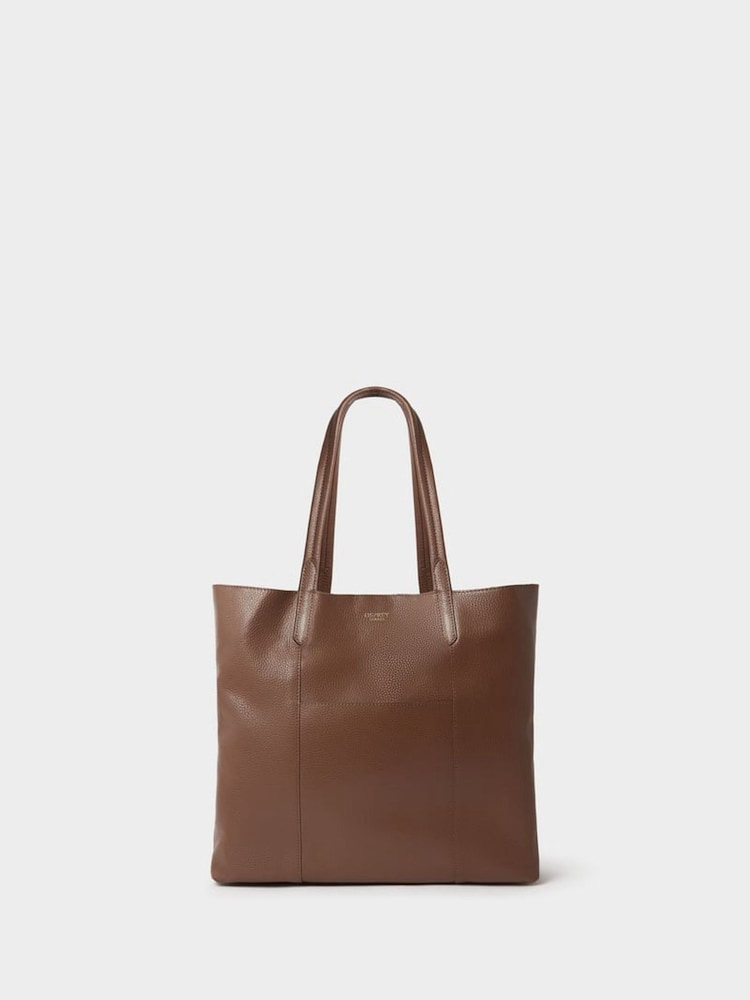 Osprey London The Notting Hill Leather Brown Tote Bag - Image 1 of 5