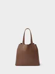 Osprey London The Notting Hill Leather Brown Tote Bag - Image 2 of 5