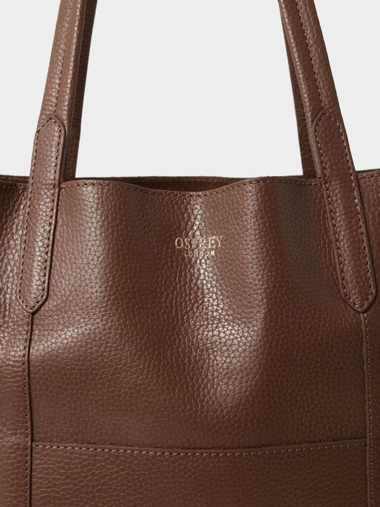 osprey brown leather tote bag Ultralight Stuff Designed for both style and functionality OSPREY LONDON Notting Hill Leather