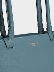 Osprey London Green The Collier Leather Tote Bag - Image 4 of 5